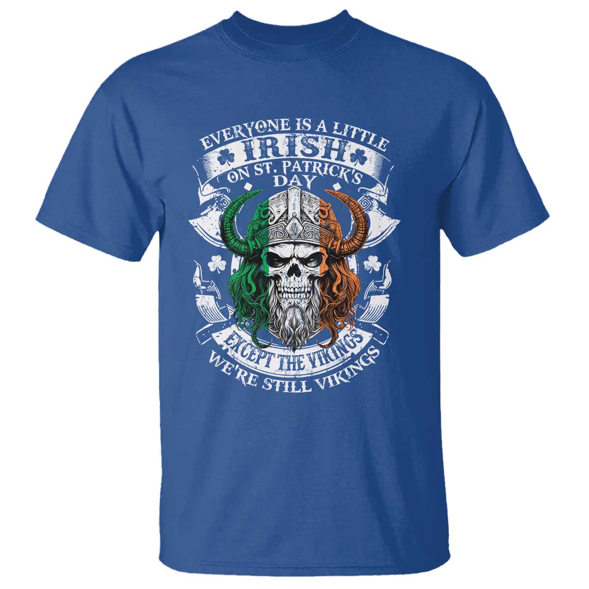 funny-irish-viking-t-shirt-everyone-is-a-little-irish-on-st-patricks-day
