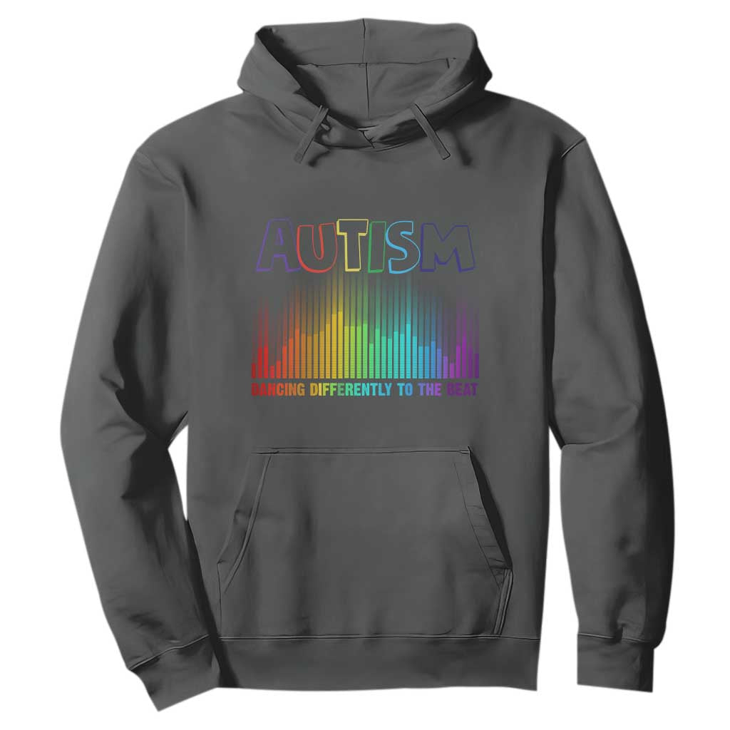 Autism Support Hoodie Autism Dancing Differently To The Beat
