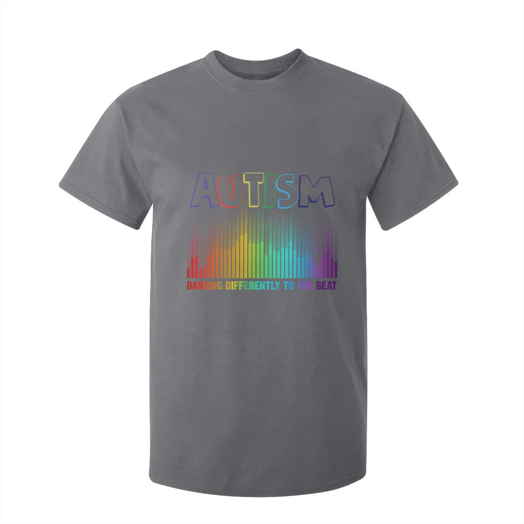 Autism Support T Shirt For Kid Autism Dancing Differently To The Beat