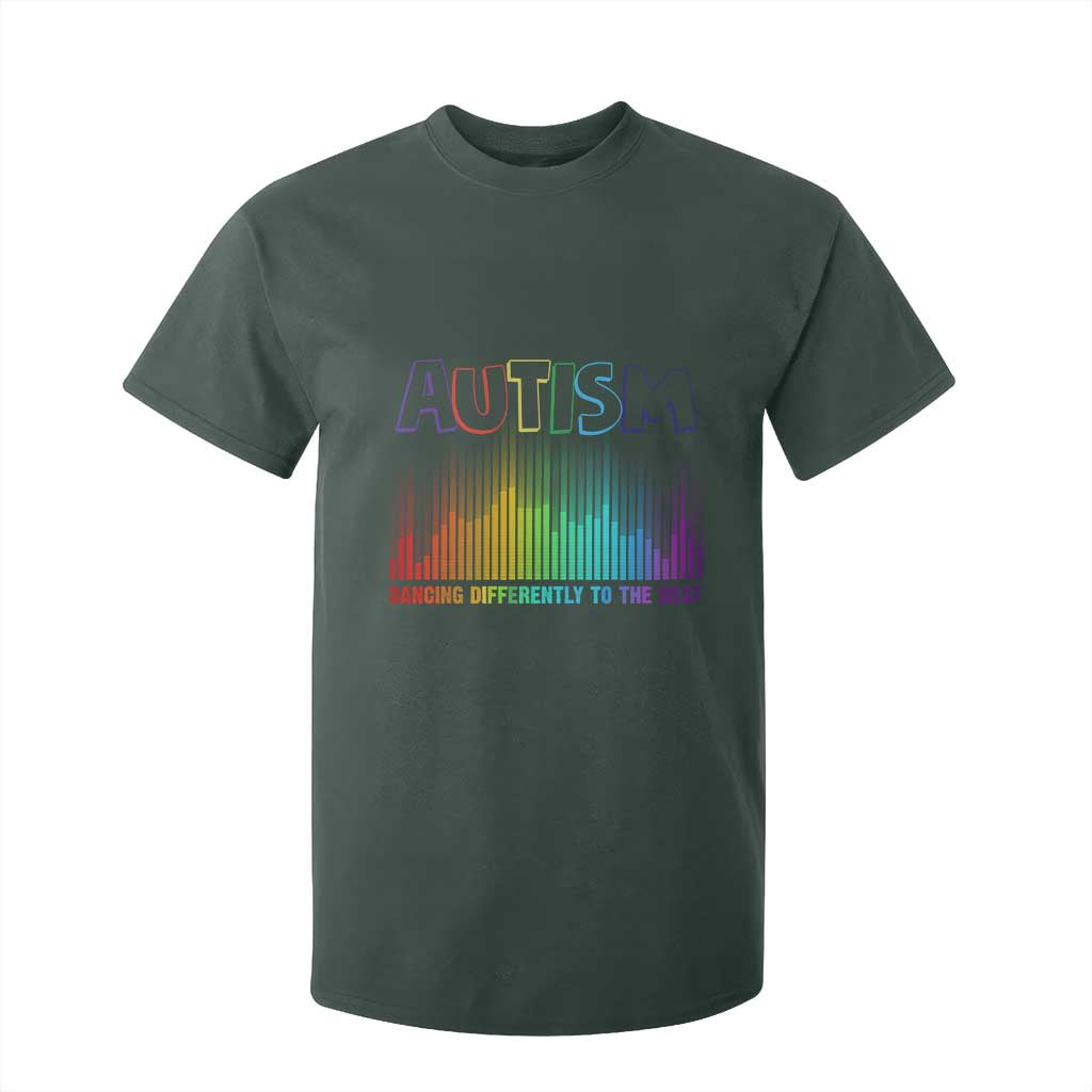 Autism Support T Shirt For Kid Autism Dancing Differently To The Beat