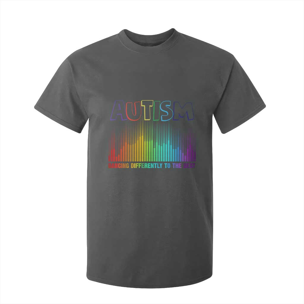 Autism Support T Shirt For Kid Autism Dancing Differently To The Beat
