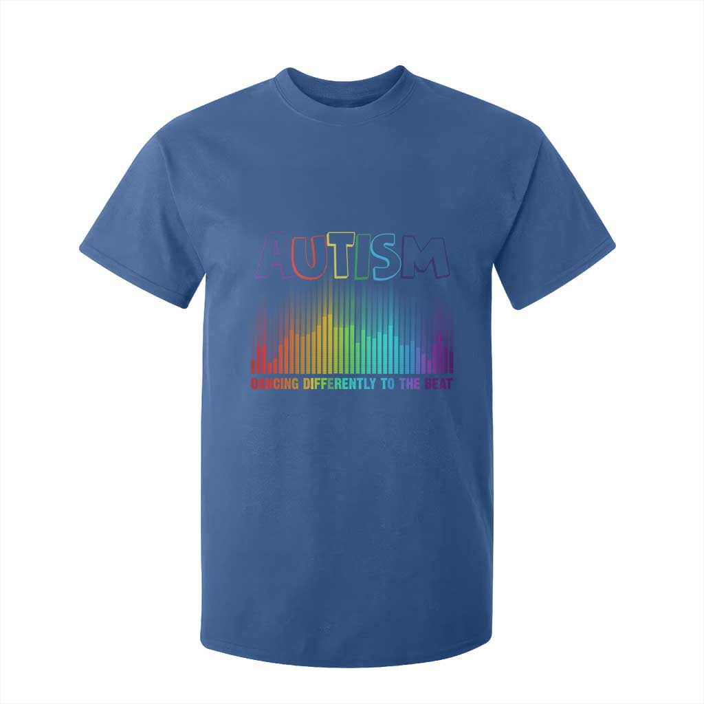 Autism Support T Shirt For Kid Autism Dancing Differently To The Beat