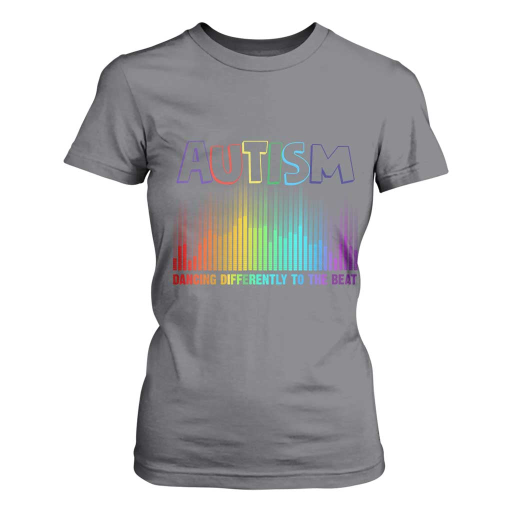 Autism Support T Shirt For Women Autism Dancing Differently To The Beat