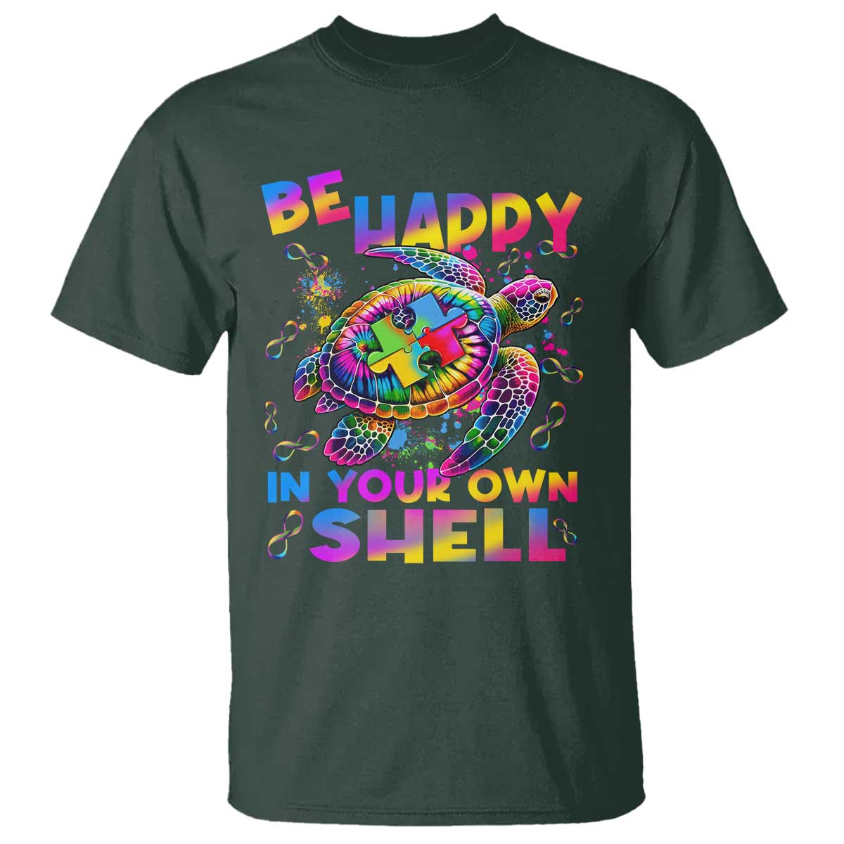 funny-autism-awareness-be-happy-in-your-own-shell-t-shirt-rainbow-puzzle-turtle