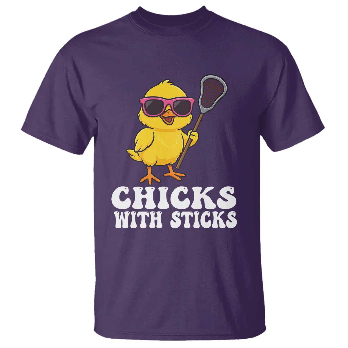 funny-lax-girl-t-shirt-chicks-with-sticks-lacrosse-shooter