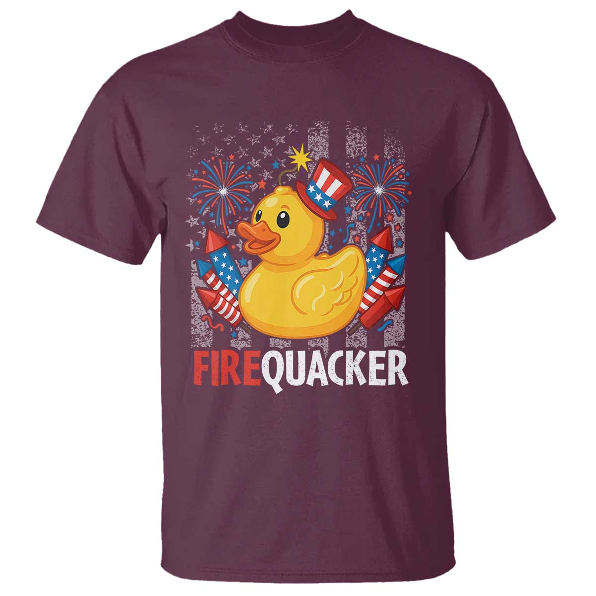 funny-4th-of-july-duck-firequacker-t-shirt-patriotic-vintage-american-flag