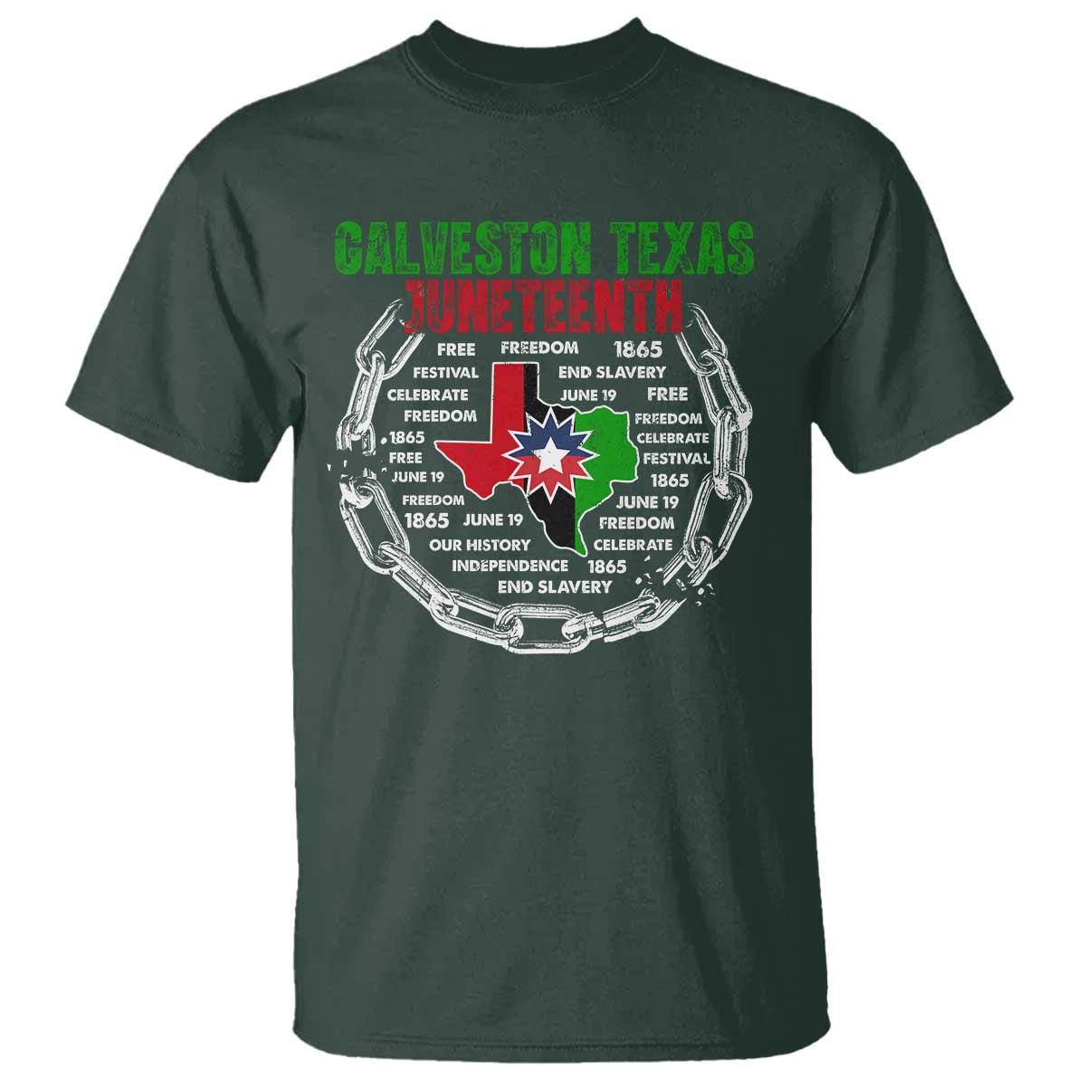 juneteenth-galveston-texas-t-shirt-break-the-chain-freedom-since-1865