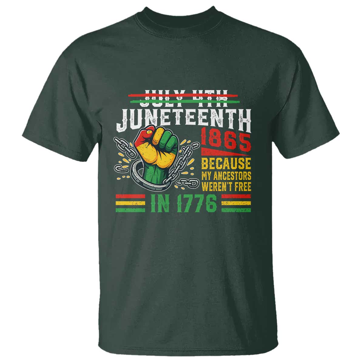 juneteenth-1865-because-my-ancestors-werent-free-in-1776-t-shirt-break-the-chains