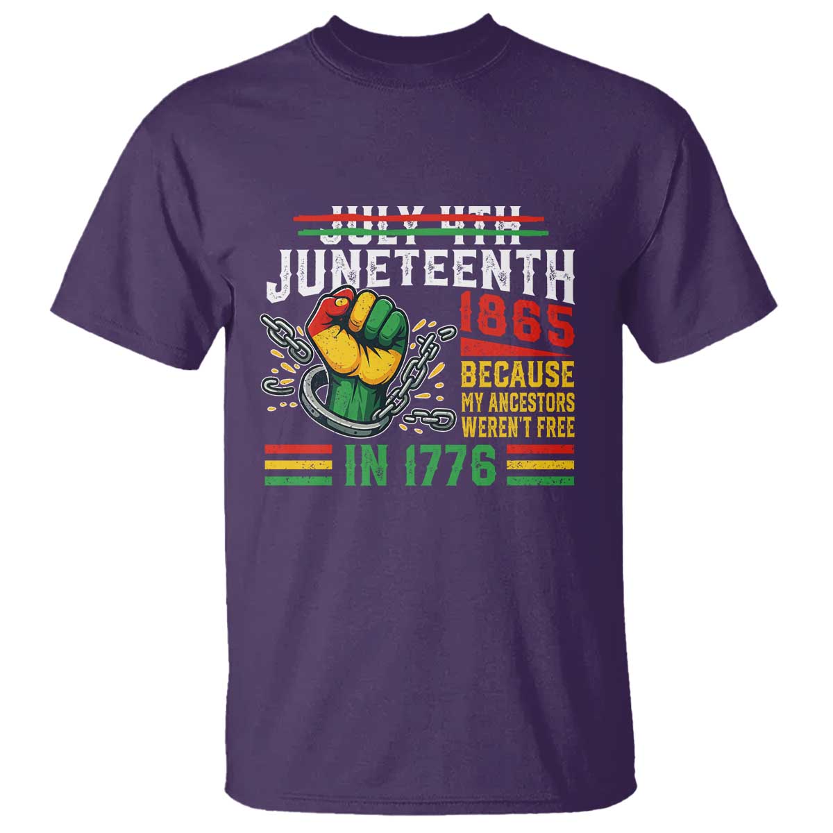 juneteenth-1865-because-my-ancestors-werent-free-in-1776-t-shirt-break-the-chains
