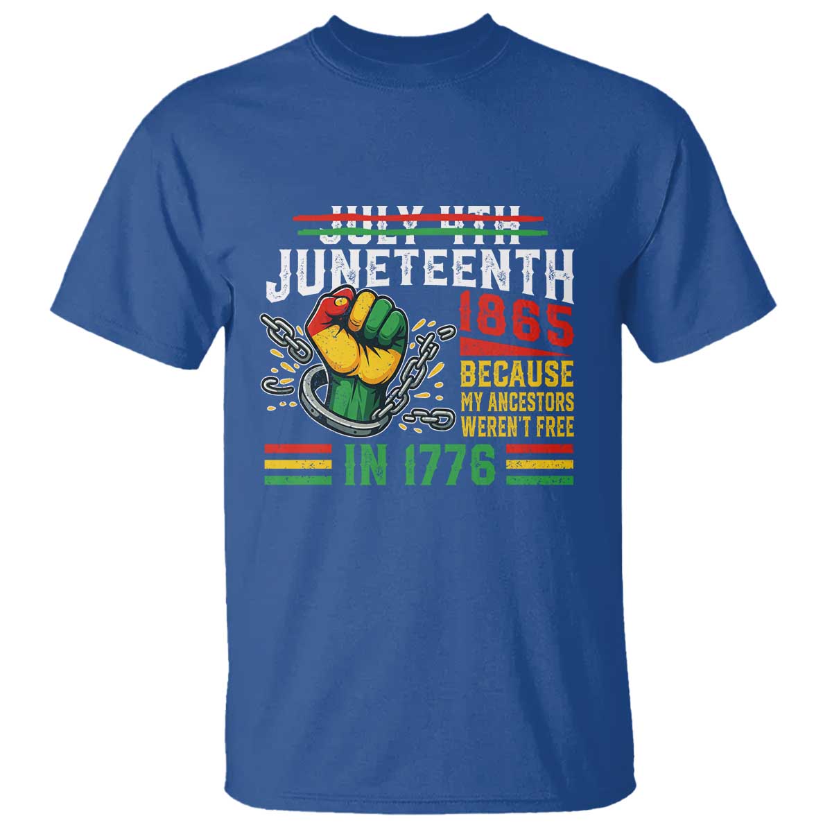 juneteenth-1865-because-my-ancestors-werent-free-in-1776-t-shirt-break-the-chains