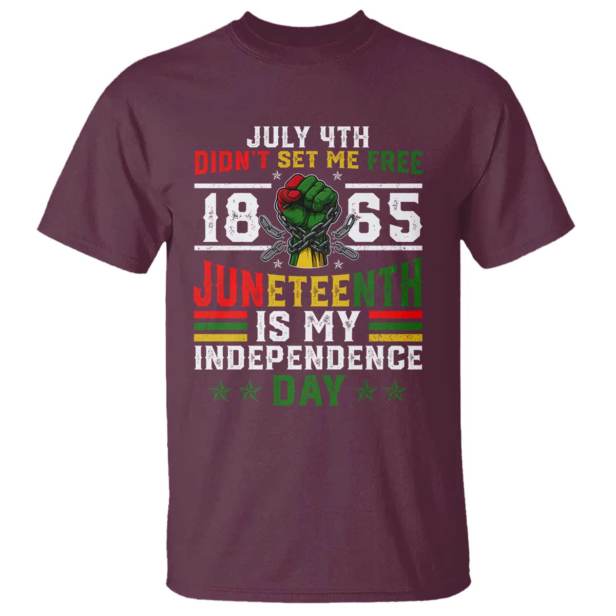 july-4th-didnt-set-me-free-1865-juneteenth-is-my-independence-day-t-shirt