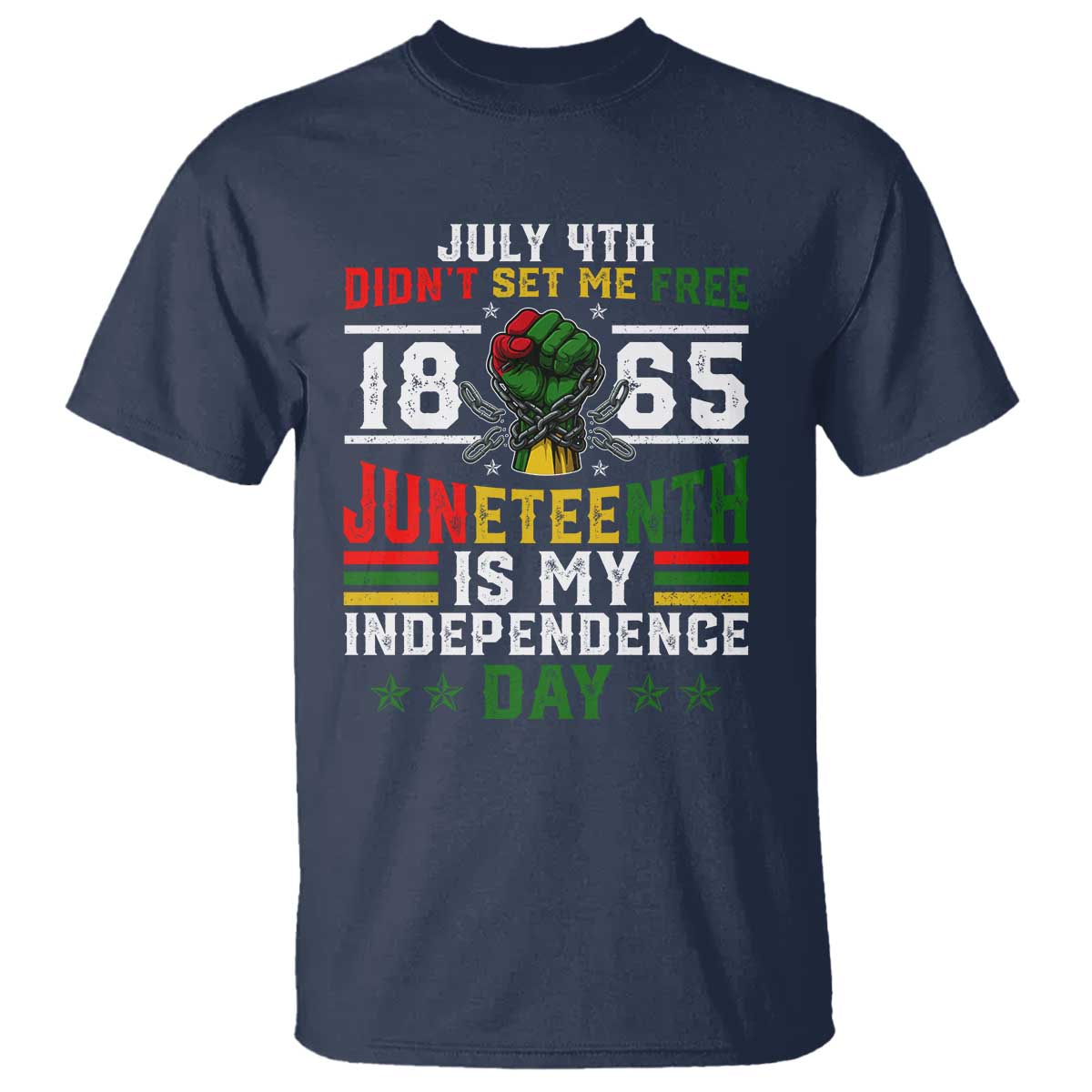 july-4th-didnt-set-me-free-1865-juneteenth-is-my-independence-day-t-shirt