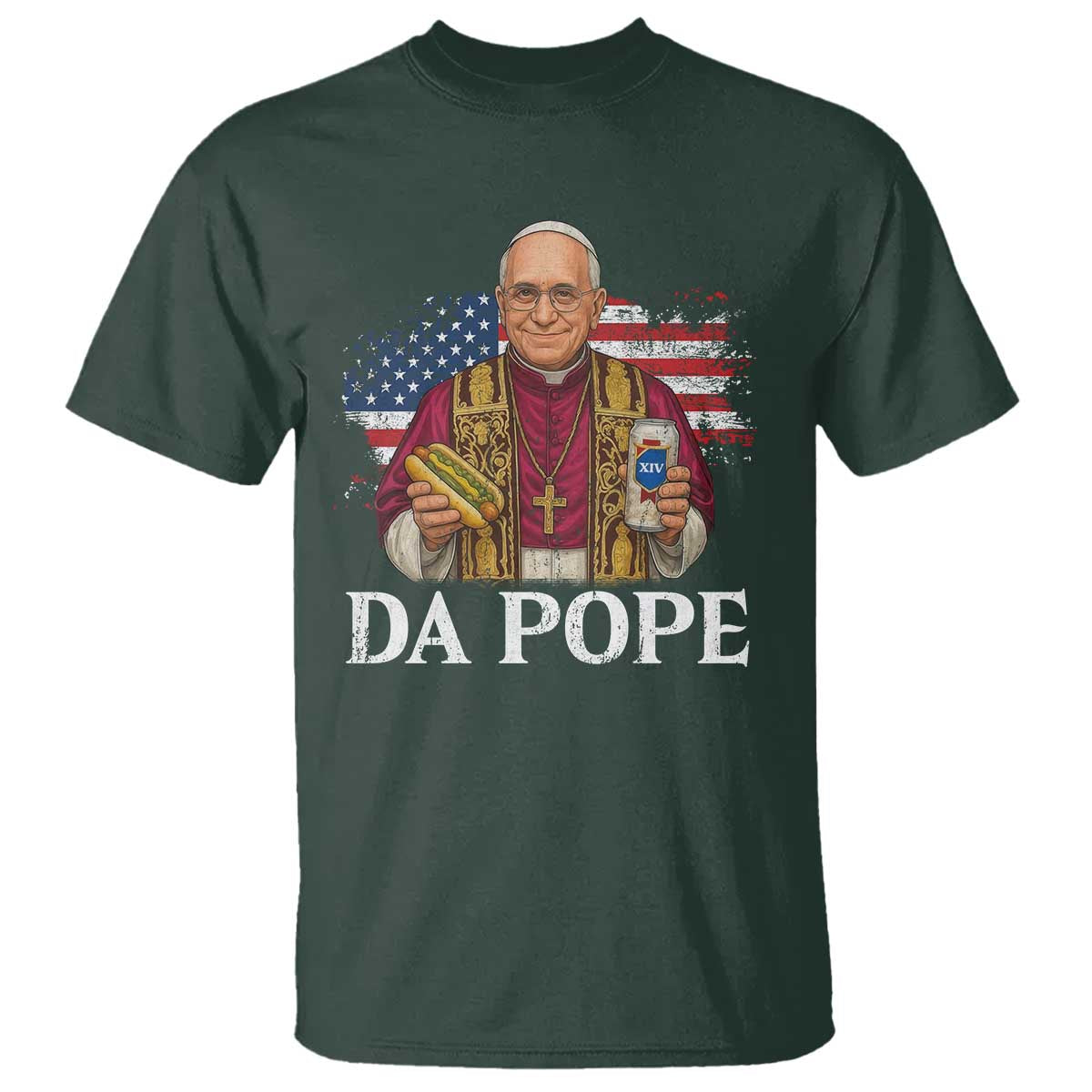 funny-da-pope-america-chicago-leo-xiv-t-shirt-hotdog-and-beer