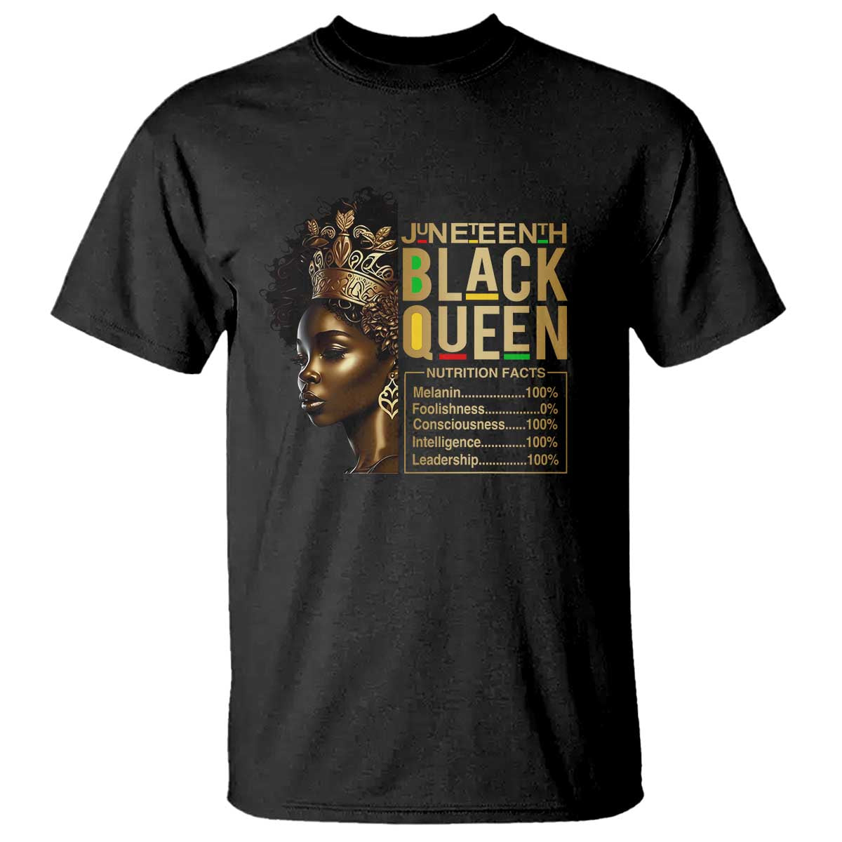 juneteenth-black-queen-nutritional-facts-t-shirt-afro-melanin-queen