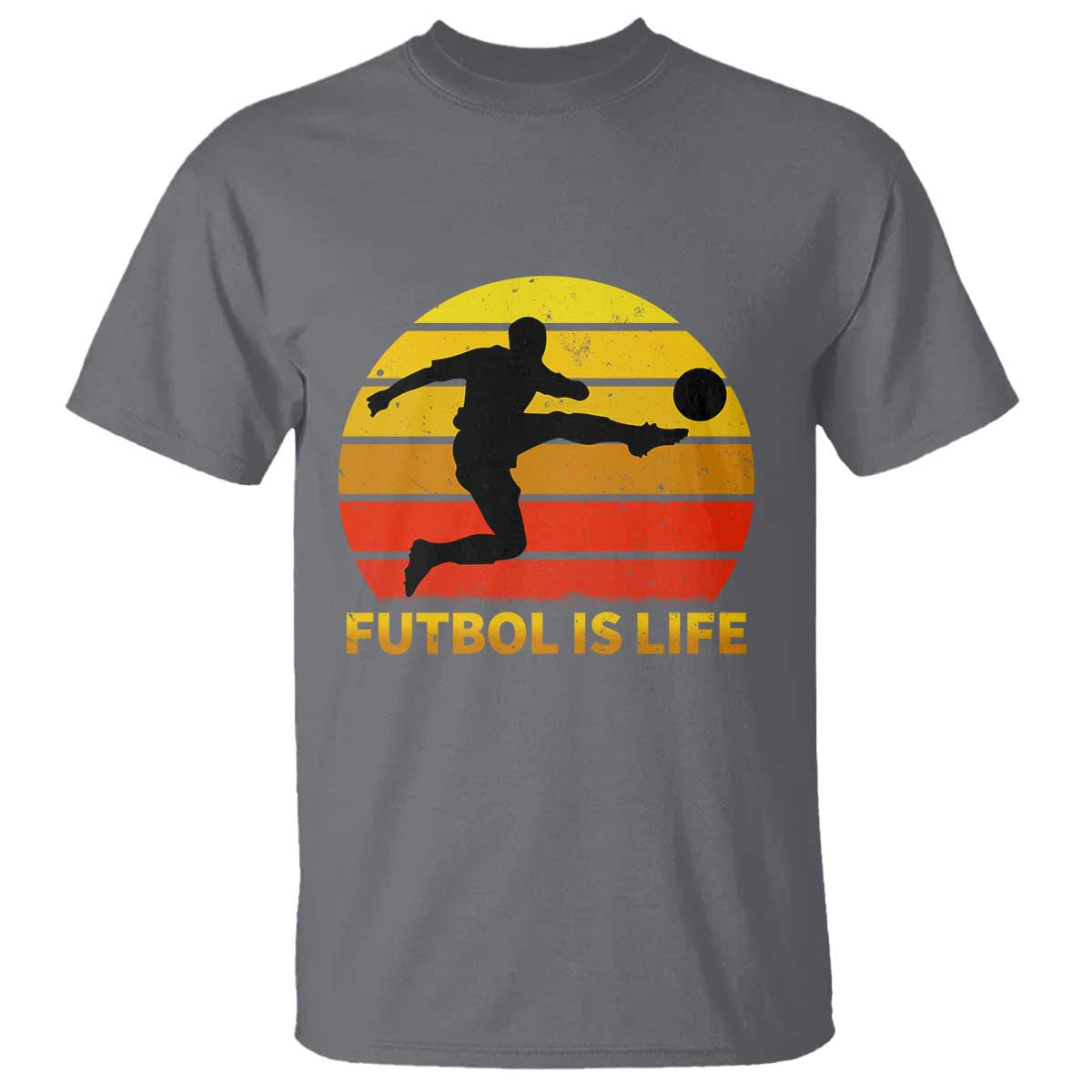 funny-football-t-shirt-futbol-is-life-vintage-soccer-lover