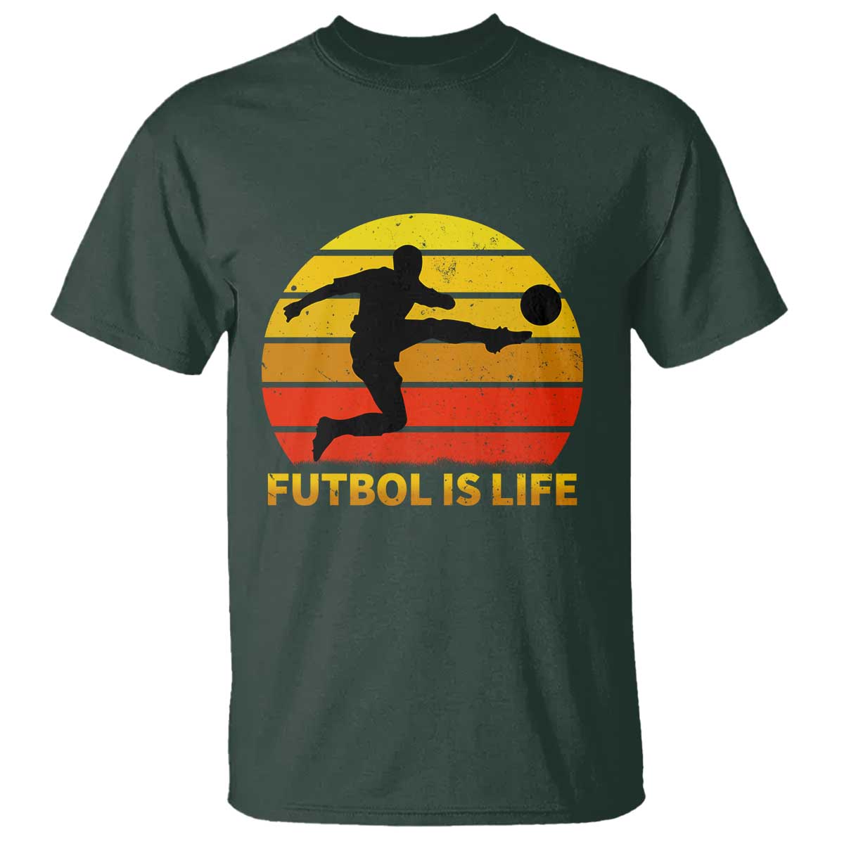 funny-football-t-shirt-futbol-is-life-vintage-soccer-lover