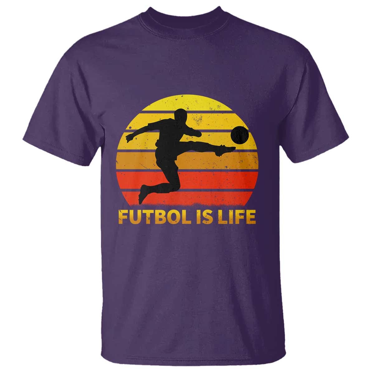 funny-football-t-shirt-futbol-is-life-vintage-soccer-lover