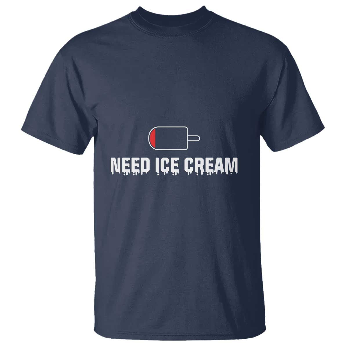 funny-need-ice-cream-t-shirt-cool-summer-vacation-low-battery