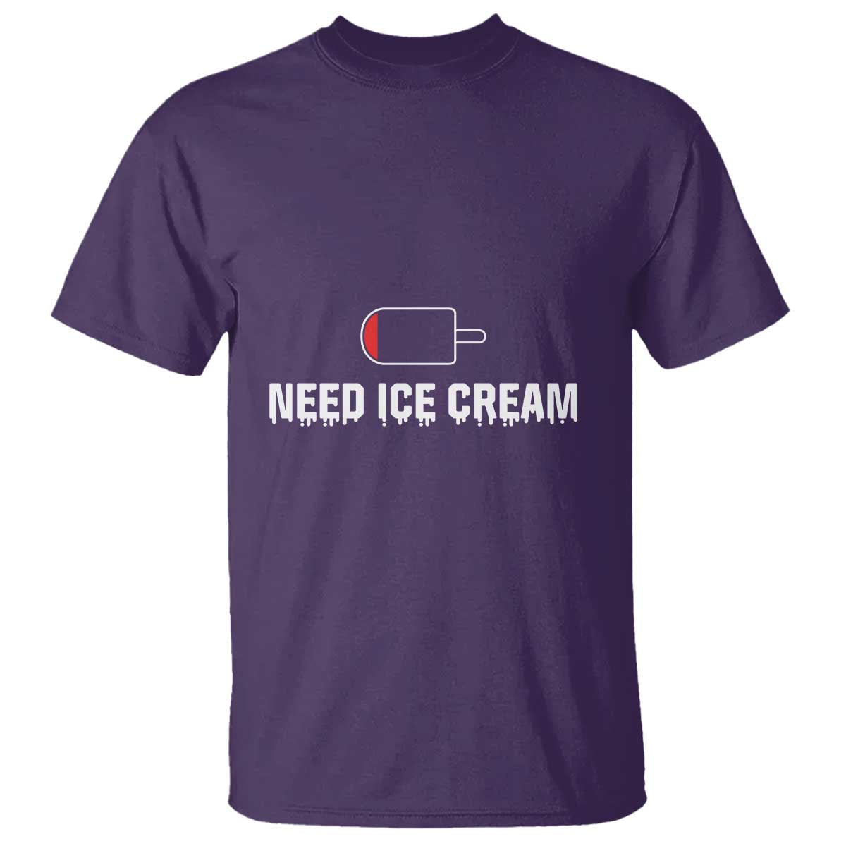 funny-need-ice-cream-t-shirt-cool-summer-vacation-low-battery