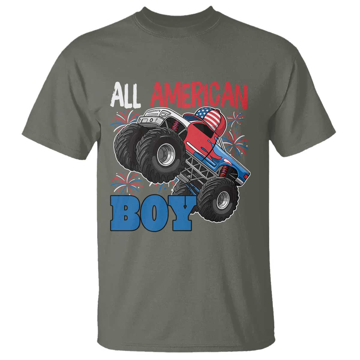 funny-all-american-boy-4th-of-july-t-shirt-monster-trucks-american-flag-fireworks