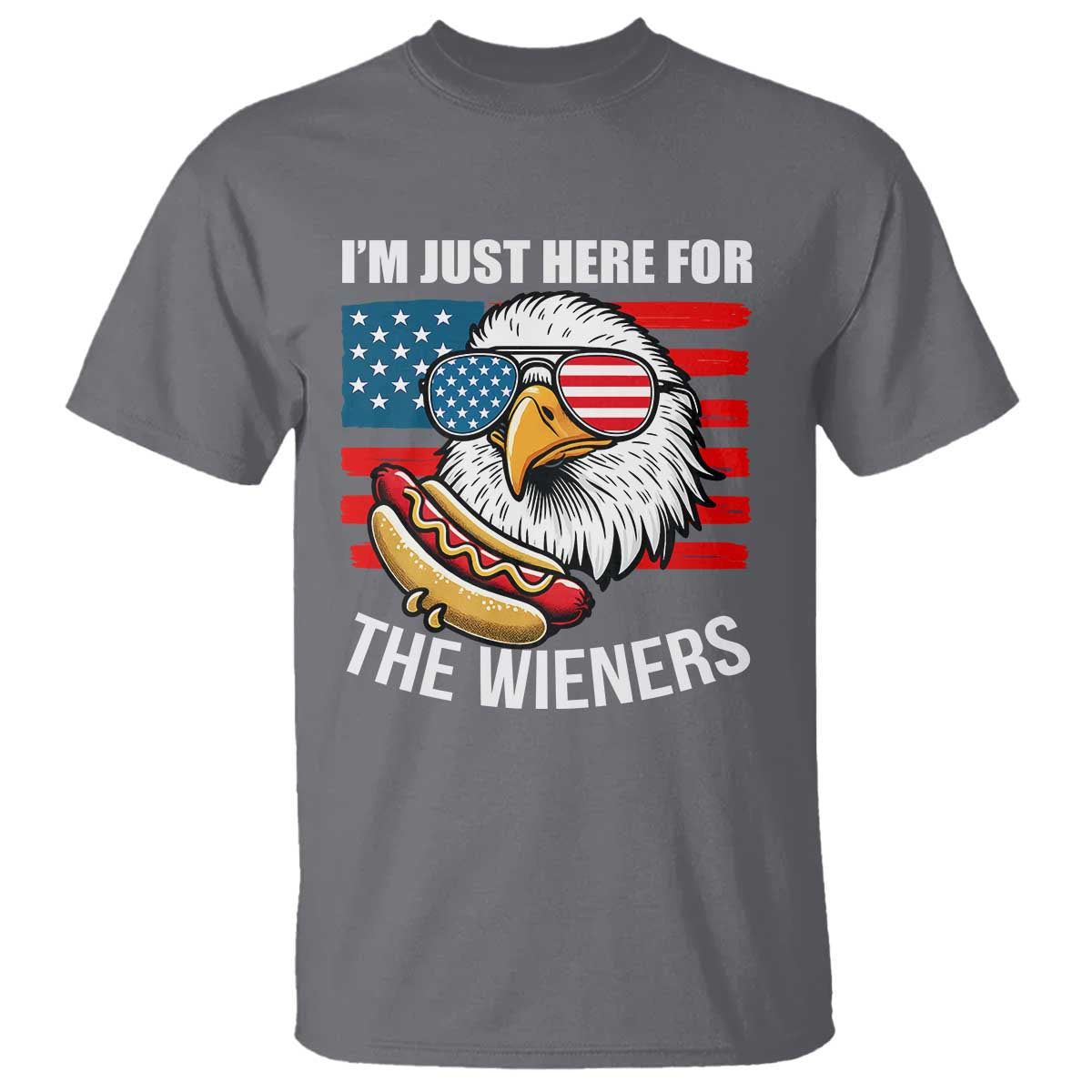 funny-im-just-here-for-the-wieners-t-shirt-4th-of-july-bald-eagle-hot-dog-lover