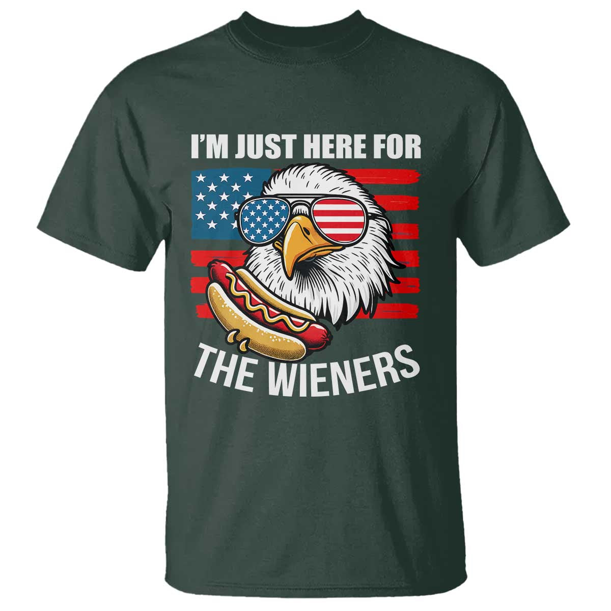 funny-im-just-here-for-the-wieners-t-shirt-4th-of-july-bald-eagle-hot-dog-lover