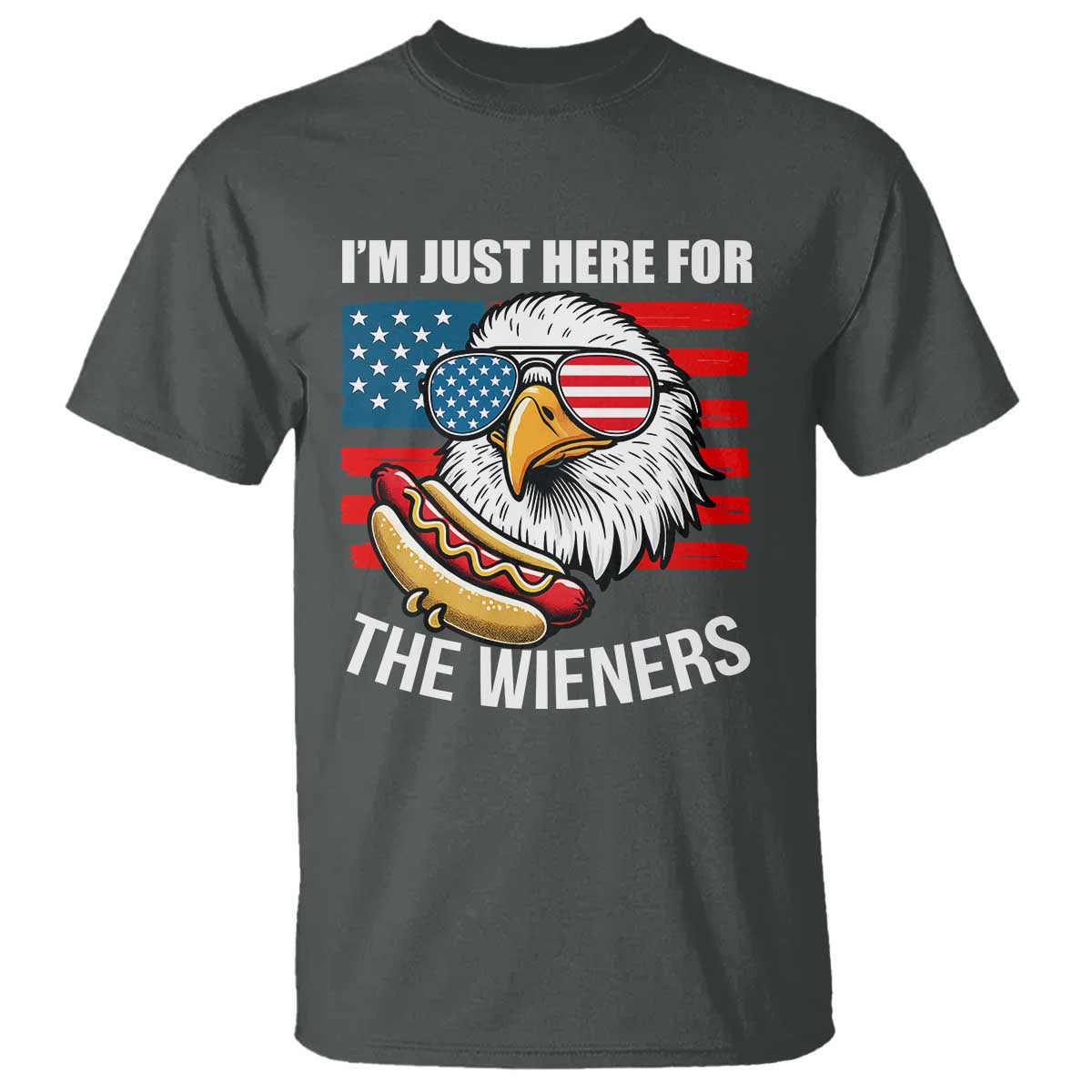 funny-im-just-here-for-the-wieners-t-shirt-4th-of-july-bald-eagle-hot-dog-lover