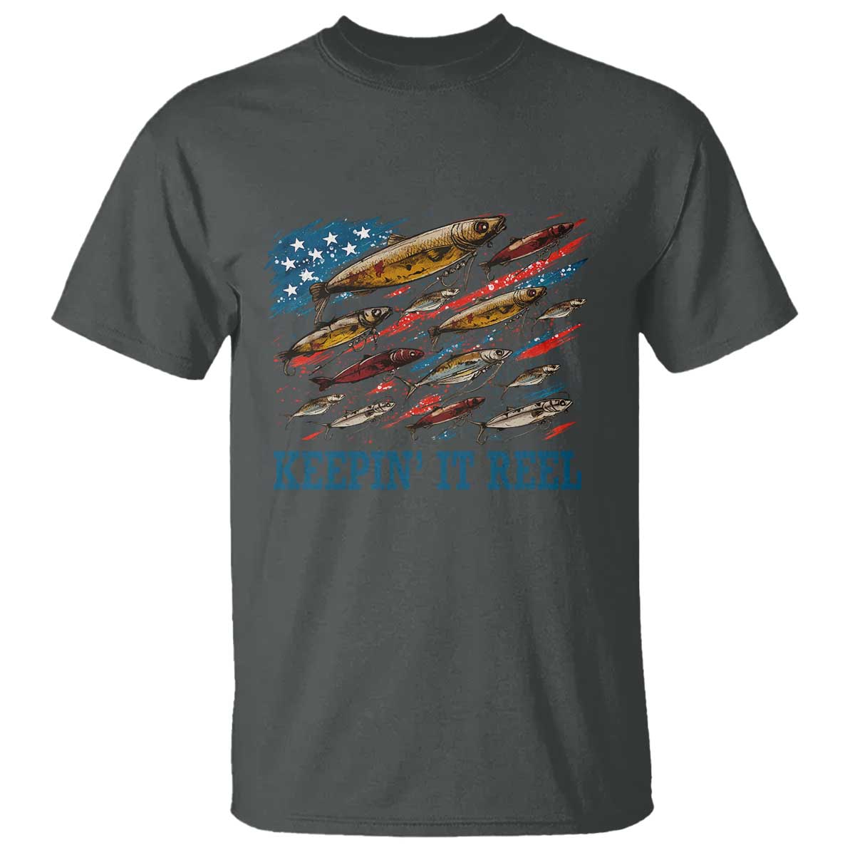 funny-fisherman-keepin-it-reel-t-shirt-fishing-lure-american-flag-bass-fishing