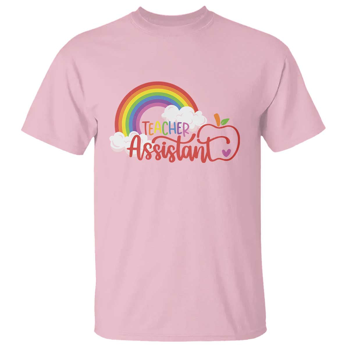 teacher-assistant-t-shirt-back-to-school-rainbow-apple-cloud