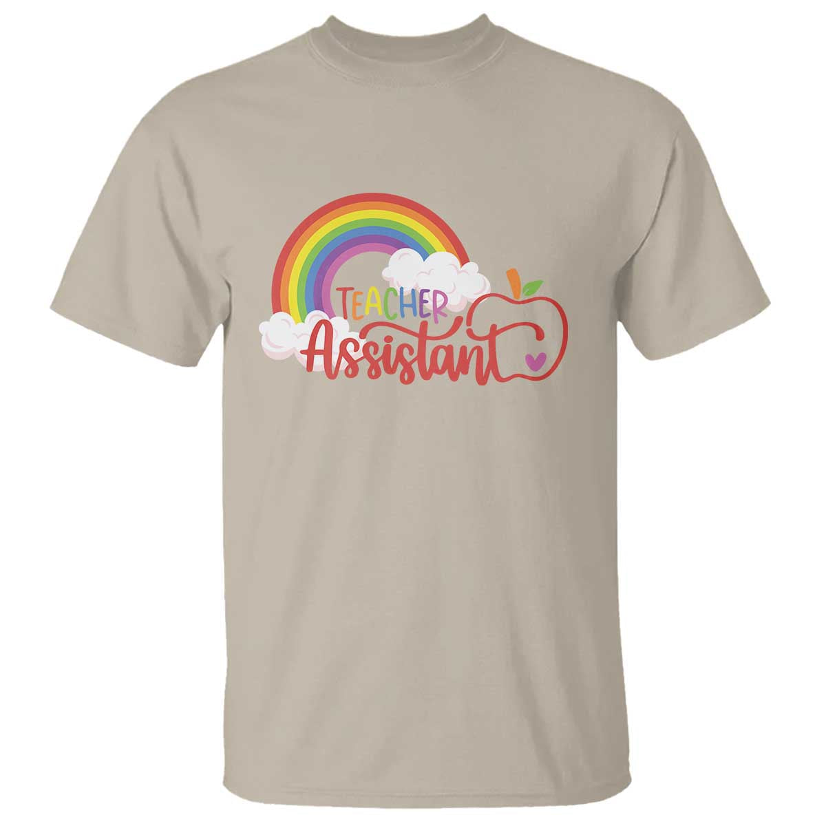 teacher-assistant-t-shirt-back-to-school-rainbow-apple-cloud
