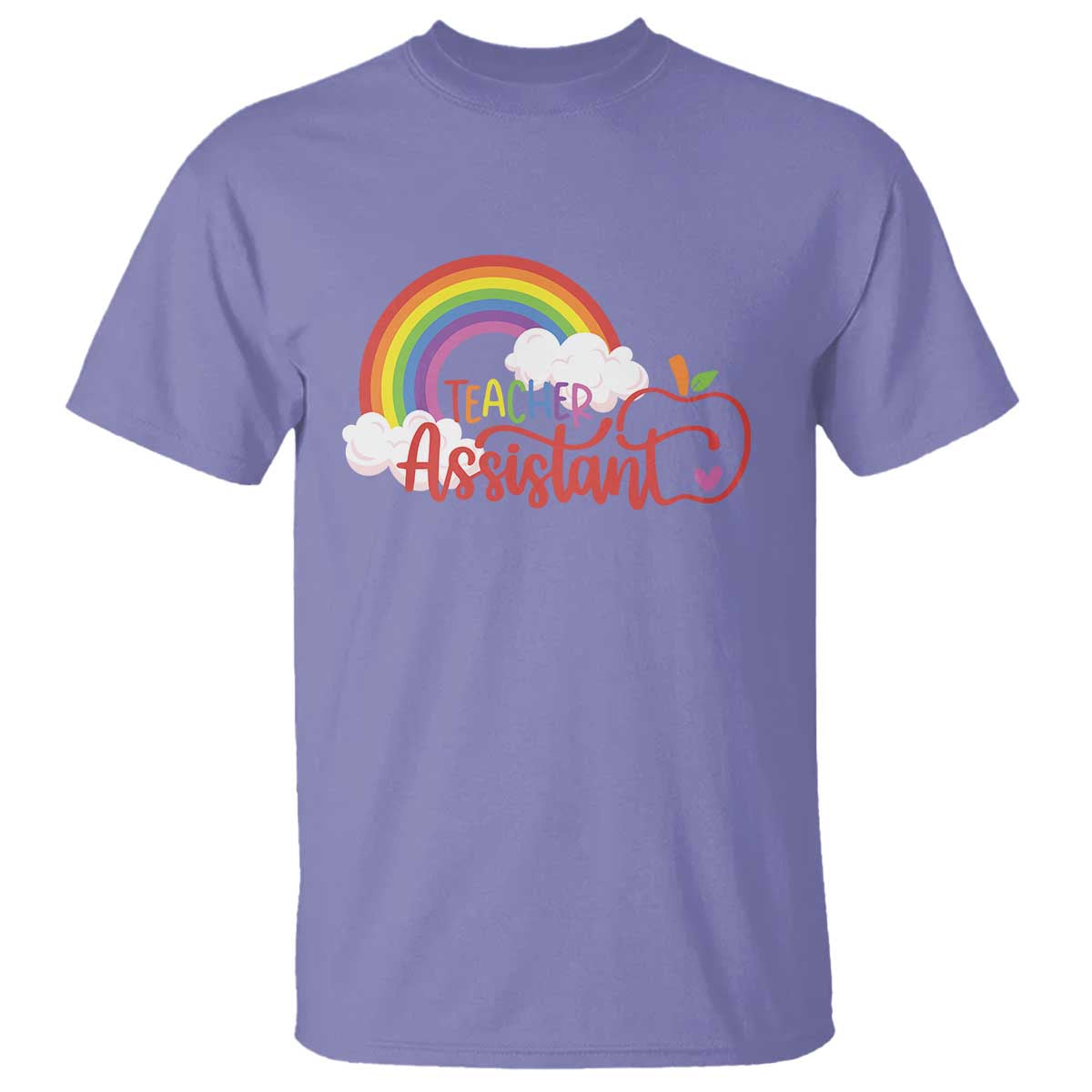 teacher-assistant-t-shirt-back-to-school-rainbow-apple-cloud