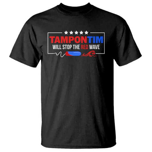 funny-walz-t-shirt-tampon-tim-will-stop-the-red-wave-star