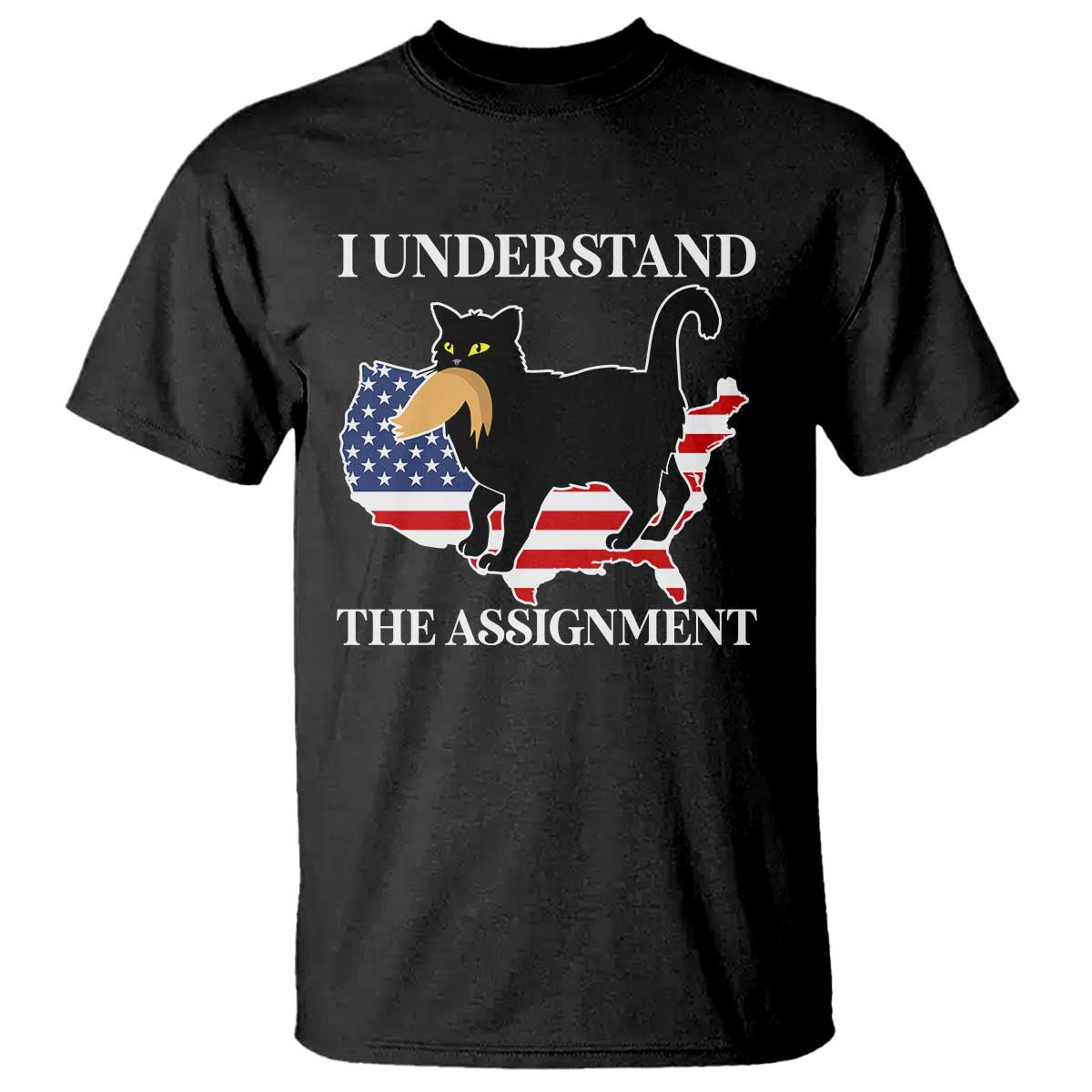 funny-harris-supporter-t-shirt-i-understand-the-assignment-black-cat-american-flag