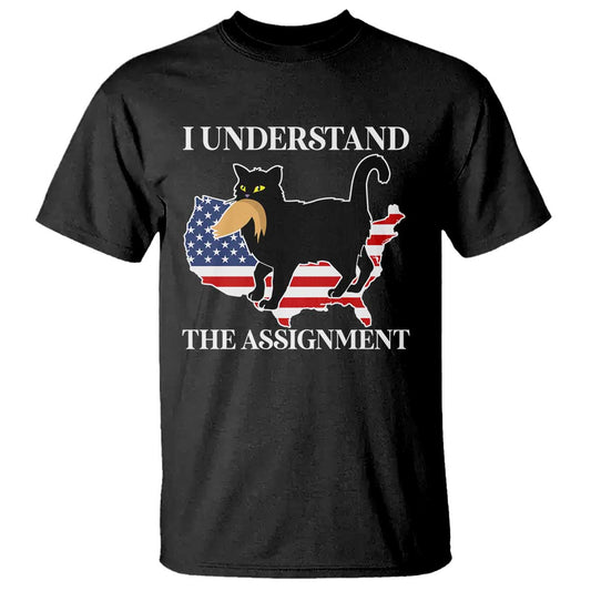 funny-harris-supporter-t-shirt-i-understand-the-assignment-black-cat-american-flag