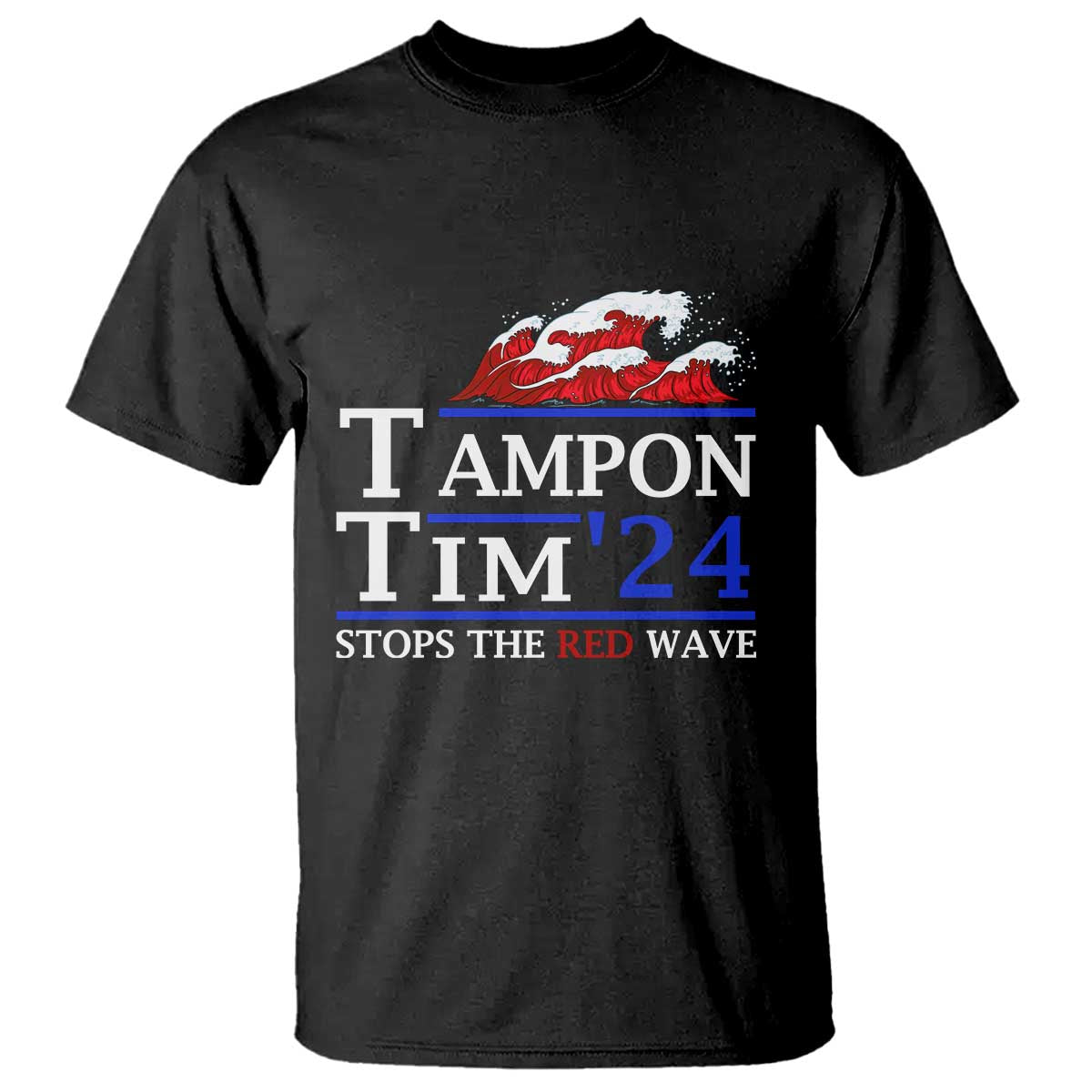 funny-walz-t-shirt-tampon-tim24-stops-the-red-wave-american-election