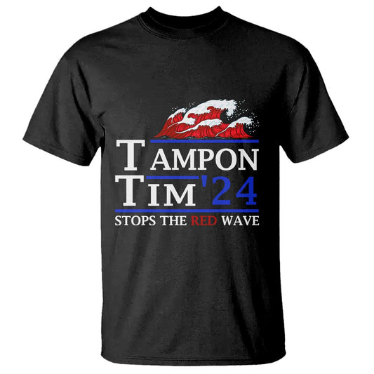 funny-walz-t-shirt-tampon-tim24-stops-the-red-wave-american-election