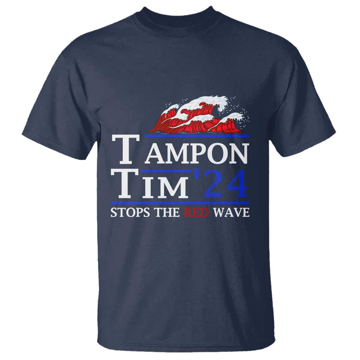 funny-walz-t-shirt-tampon-tim24-stops-the-red-wave-american-election