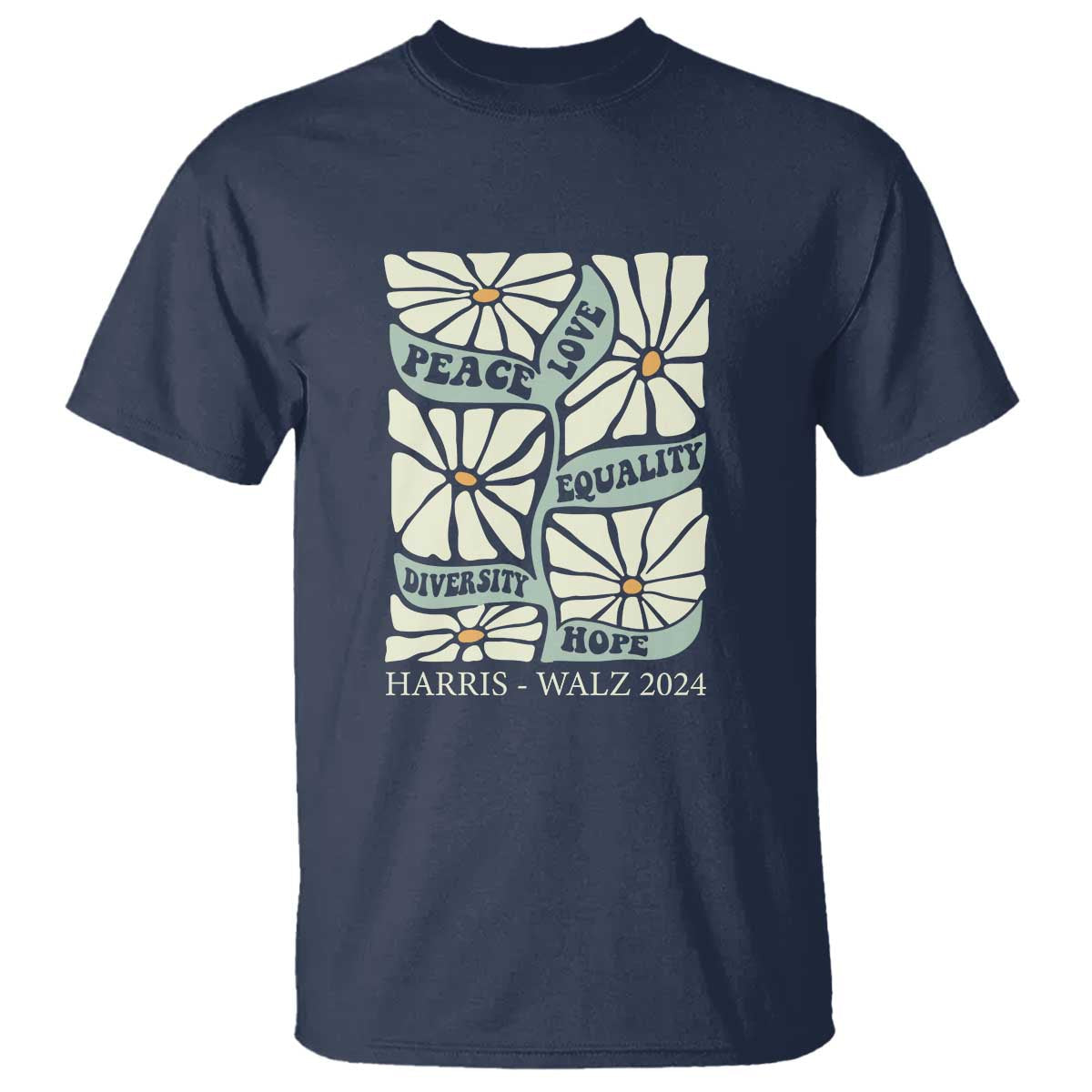 harris-walz-2024-t-shirt-peace-love-equality-diversity-hope-hand-drawn-flower