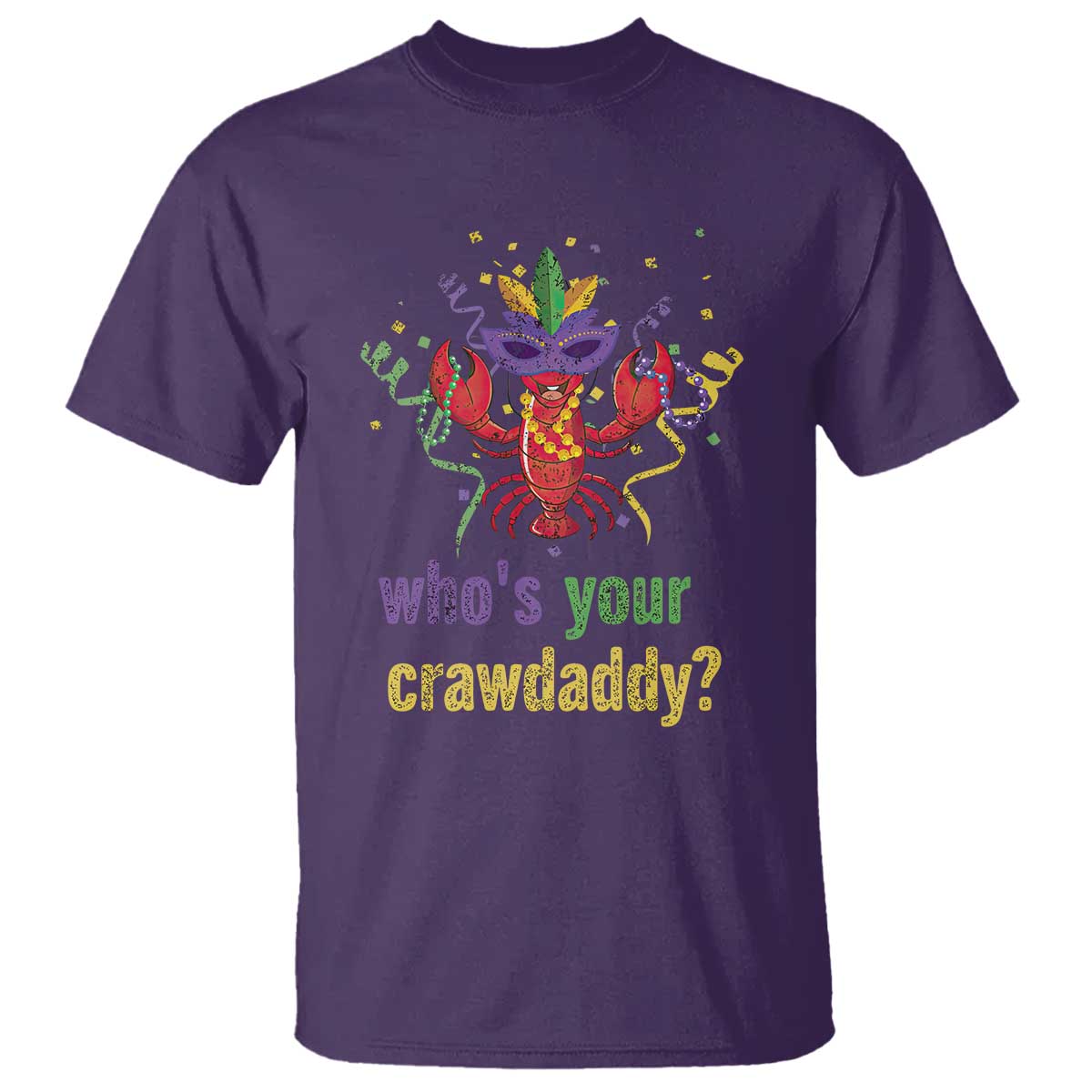 funny-whos-your-crawdaddy-t-shirt-crawfish-beads-mardi-gras