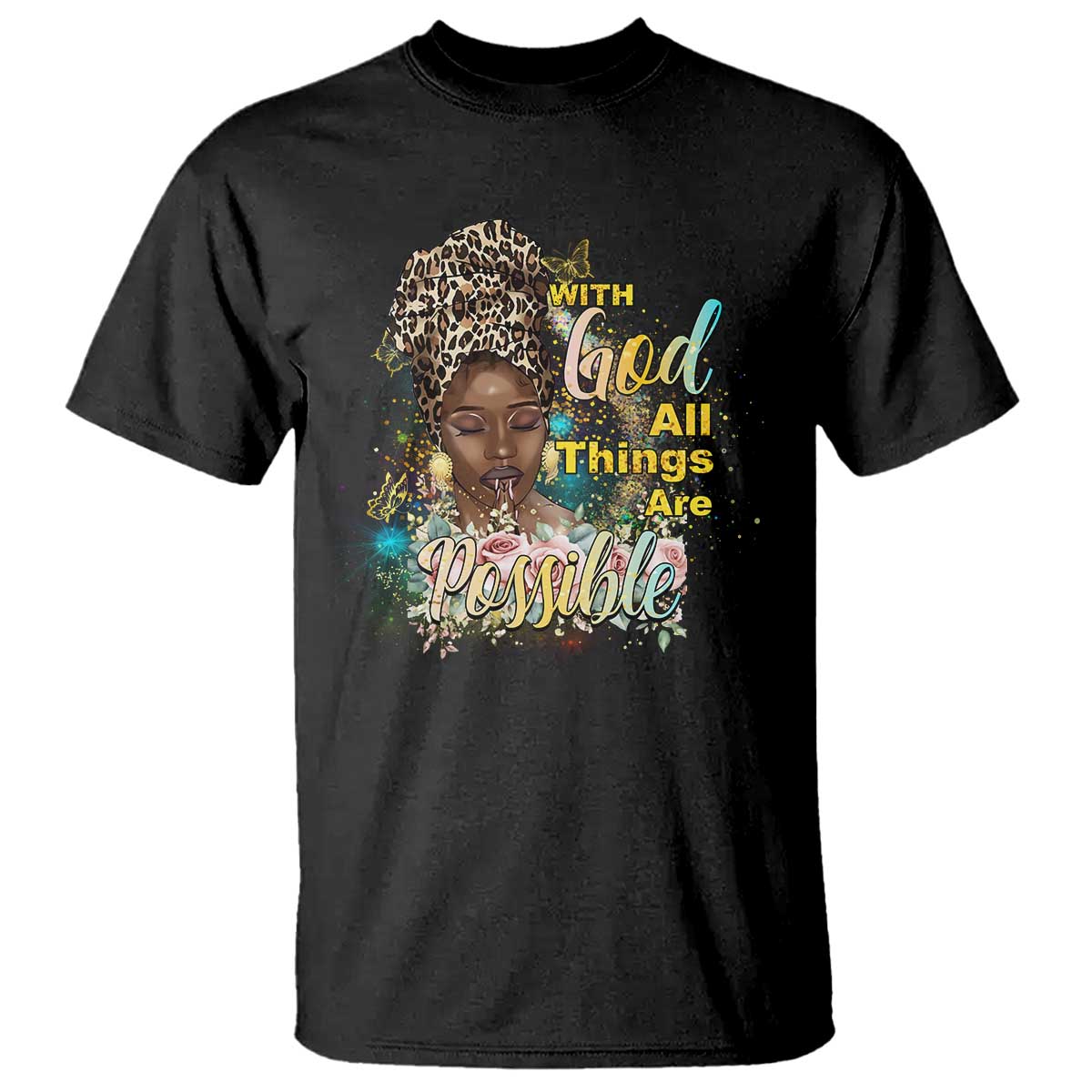 christian-african-american-t-shirt-with-god-all-things-are-possible-black-prayer