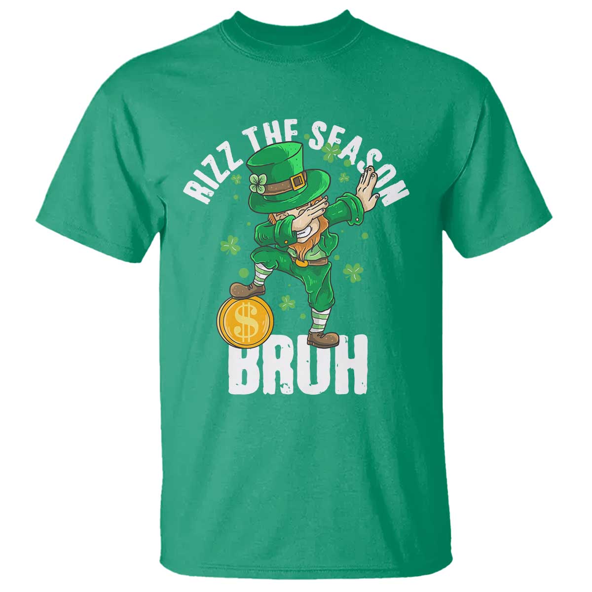funny-st-patricks-day-rizz-the-season-bruh-t-shirt-leprechaun-shamrock