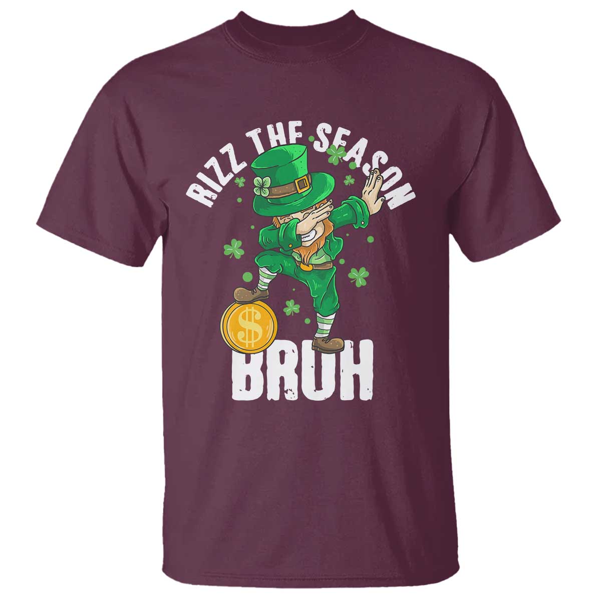 funny-st-patricks-day-rizz-the-season-bruh-t-shirt-leprechaun-shamrock