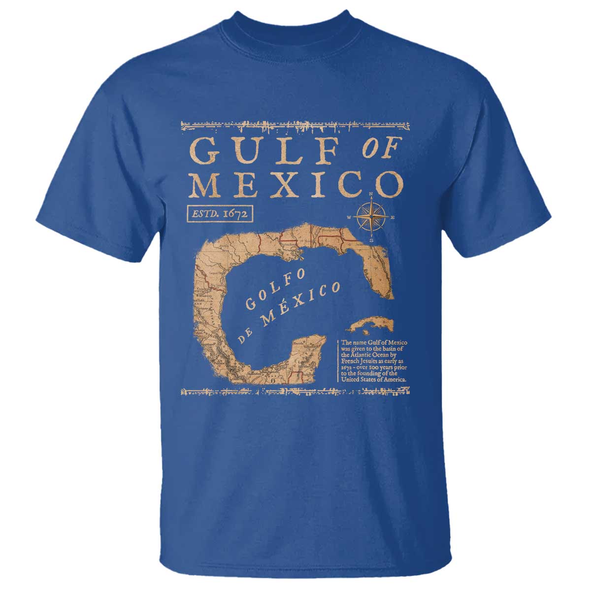 gulf-of-mexico-estd-1672-t-shirt-vintage-map