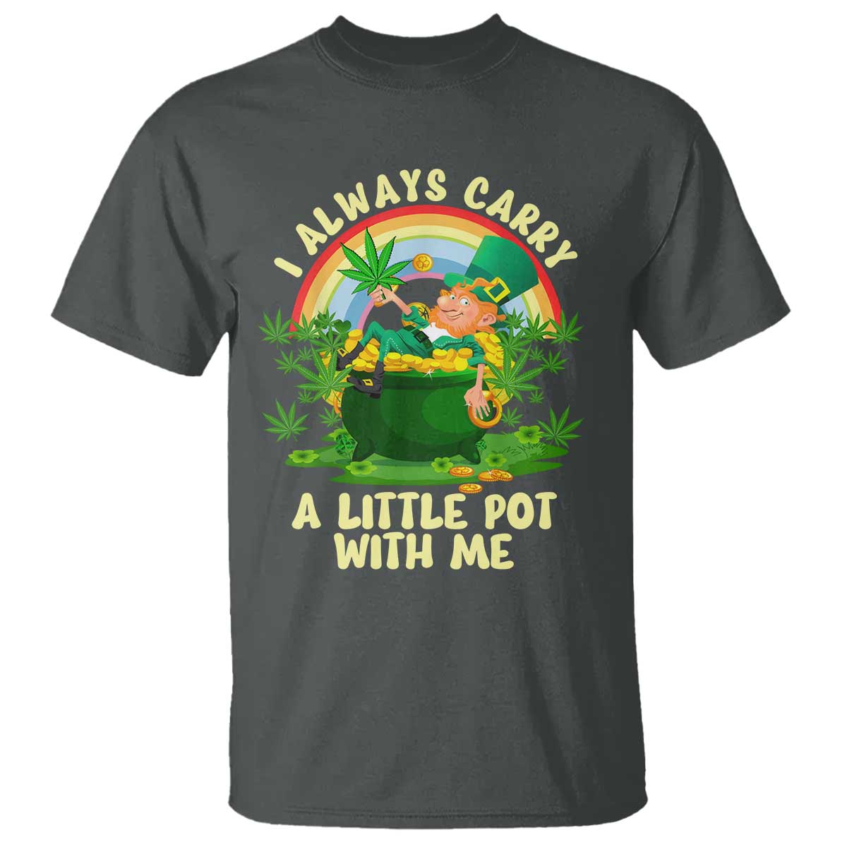 funny-st-patricks-day-cannabis-weed-t-shirt-i-always-carry-a-little-pot-leprechaun
