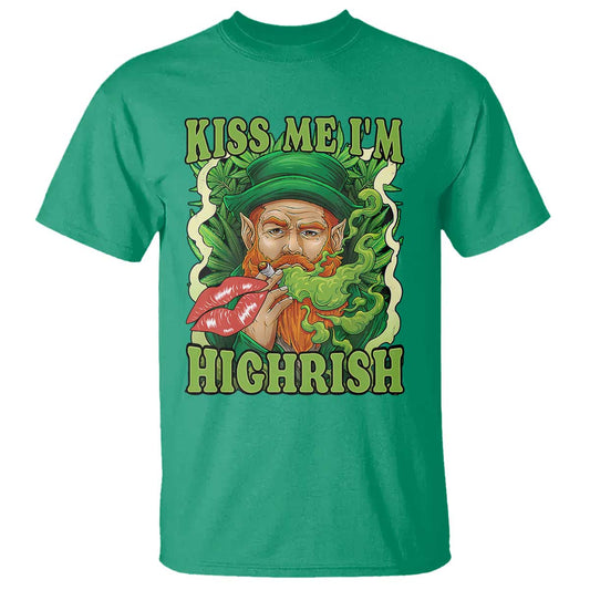 funny-st-patricks-day-cannabis-weed-t-shirt-kiss-me-im-highrish-leprechaun