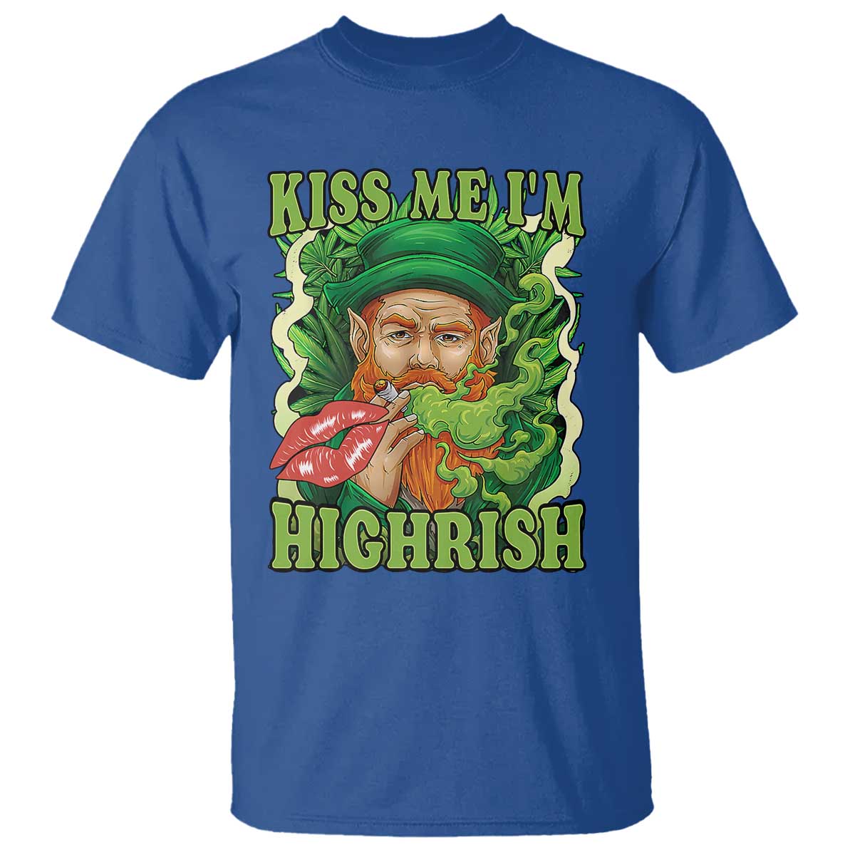 funny-st-patricks-day-cannabis-weed-t-shirt-kiss-me-im-highrish-leprechaun