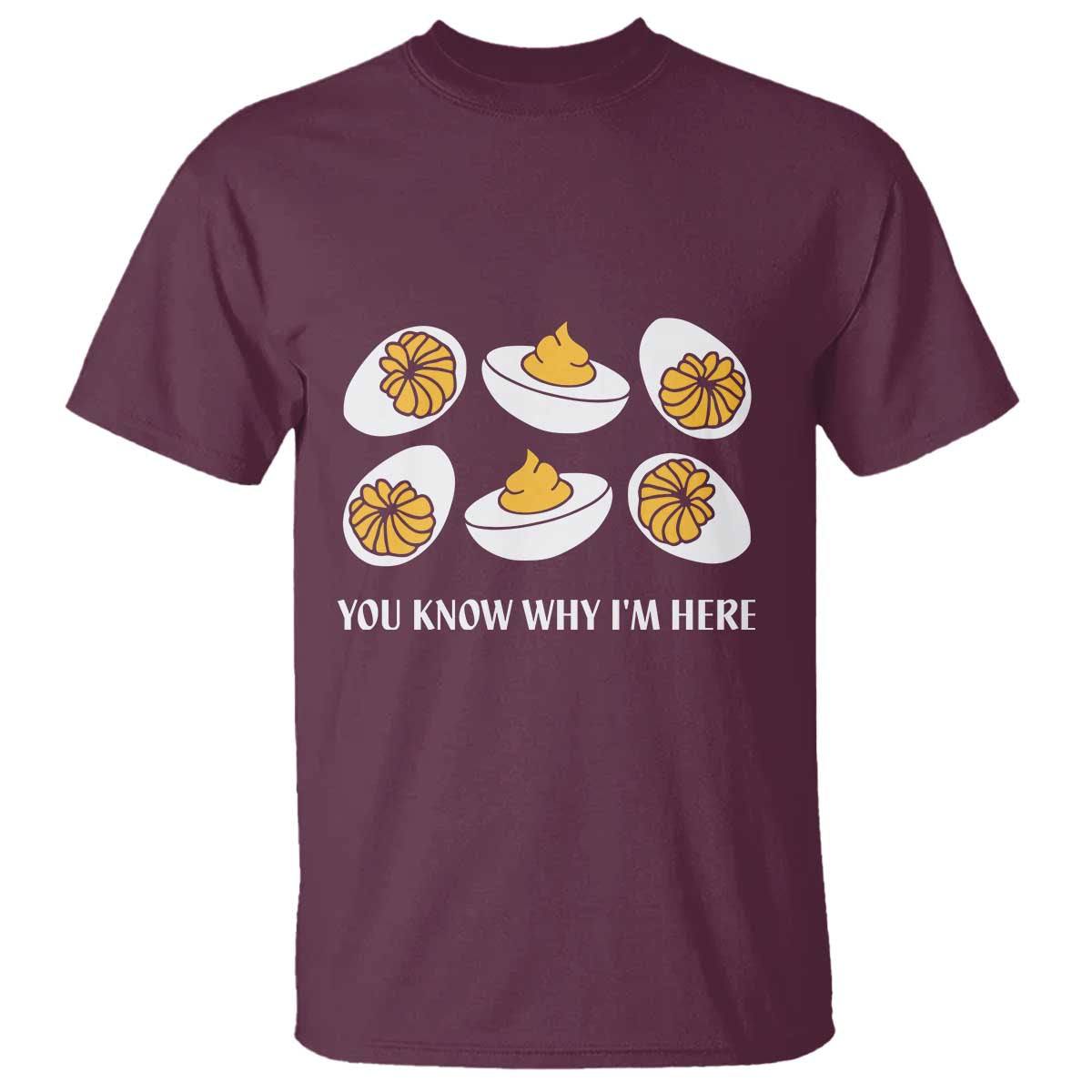 funny-easter-day-thanksgiving-deviled-egg-t-shirt-you-know-why-im-here