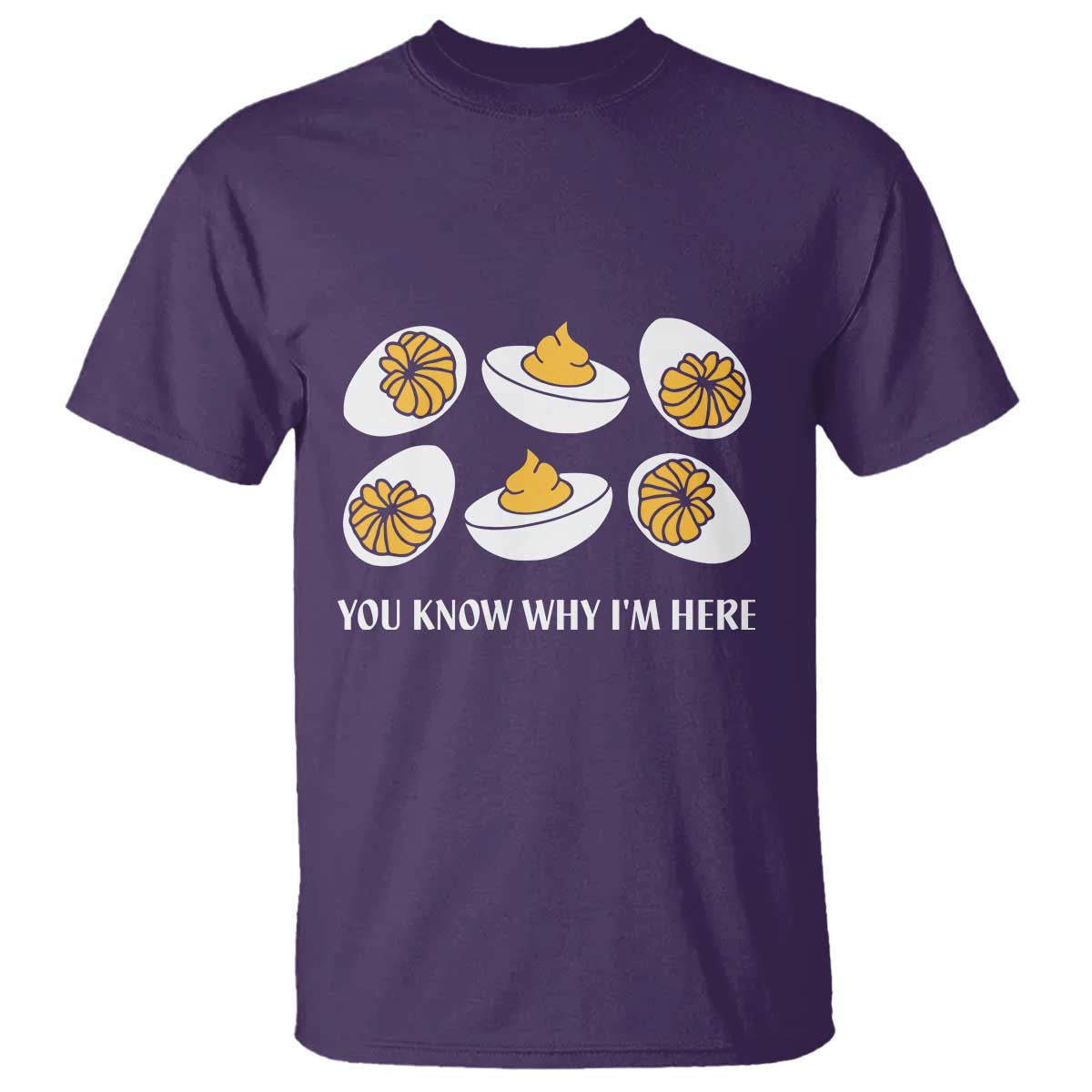 funny-easter-day-thanksgiving-deviled-egg-t-shirt-you-know-why-im-here