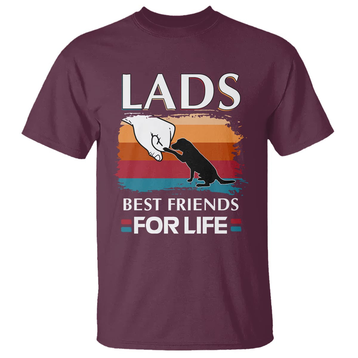 labrador-lover-t-shirt-lab-best-friends-for-life-vintage-retro-pet-lover