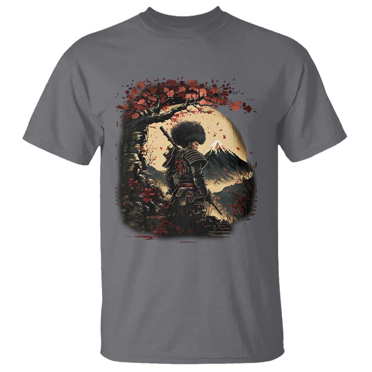 funny-african-america-samurai-t-shirt-japanese-art-black-warrior-sakura